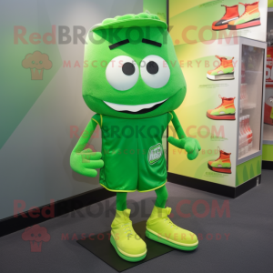 Green Candy Box maskot...
