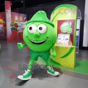 Green Candy Box mascotte...