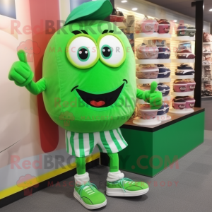 Green Candy Box maskot...