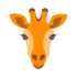 Giraffe maskotter